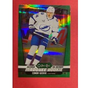 UPPER DECK 2024-25 OPC RAINBOW GREEN MARQUEE ROOKIE CONNOR GEEKIE 26/33 #581