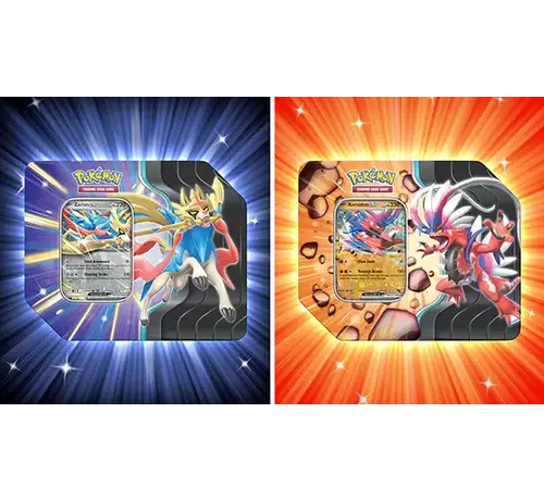 NINTENDO POKEMON 2025 TIN SLASHING LEGENDS