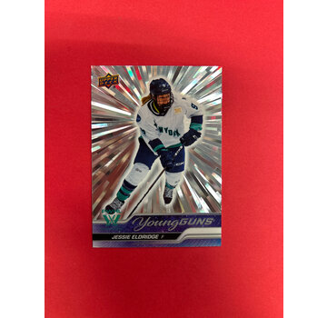 UPPER DECK 2024 UPPER DECK PWHL JESSIE ELDRIDGE YOUNG GUNS OUTBURST
