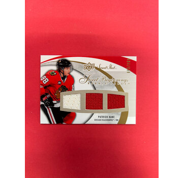 UPPER DECK 2007-08 UPPER DECK SWEET SHOTS PATRICK KANE ROOKIE JERSEY /599
