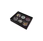 PATHER 6 HOCKEY PUCK DISPLAY CASE (#67107)