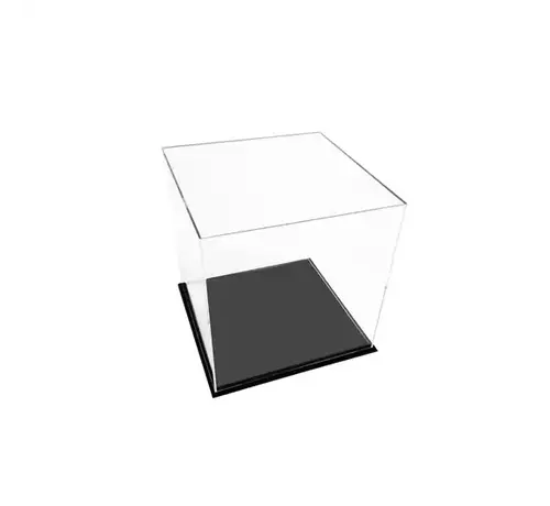 PATHER PATHER ACRYLIC DISPLAY CUBE W/ BASE (#23113)