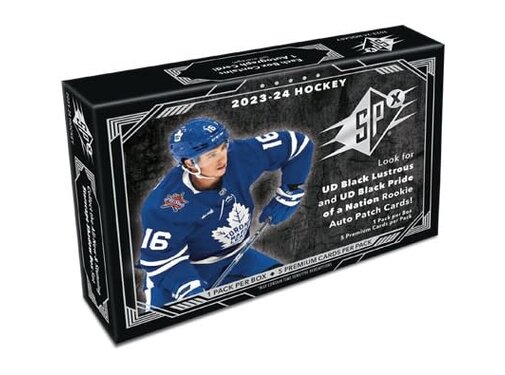 UPPER DECK 2023-24 UPPER DECK SPX HOCKEY HOBBY BOX