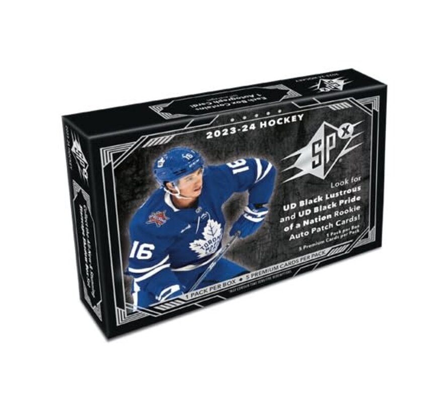 2023-24 UPPER DECK SPX HOCKEY HOBBY BOX