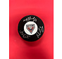 Ann-Renee Desbiens, Marie-Philip Poulin & Laura Stacey Montreal Victoire PWHL Signed Puck W/COA
