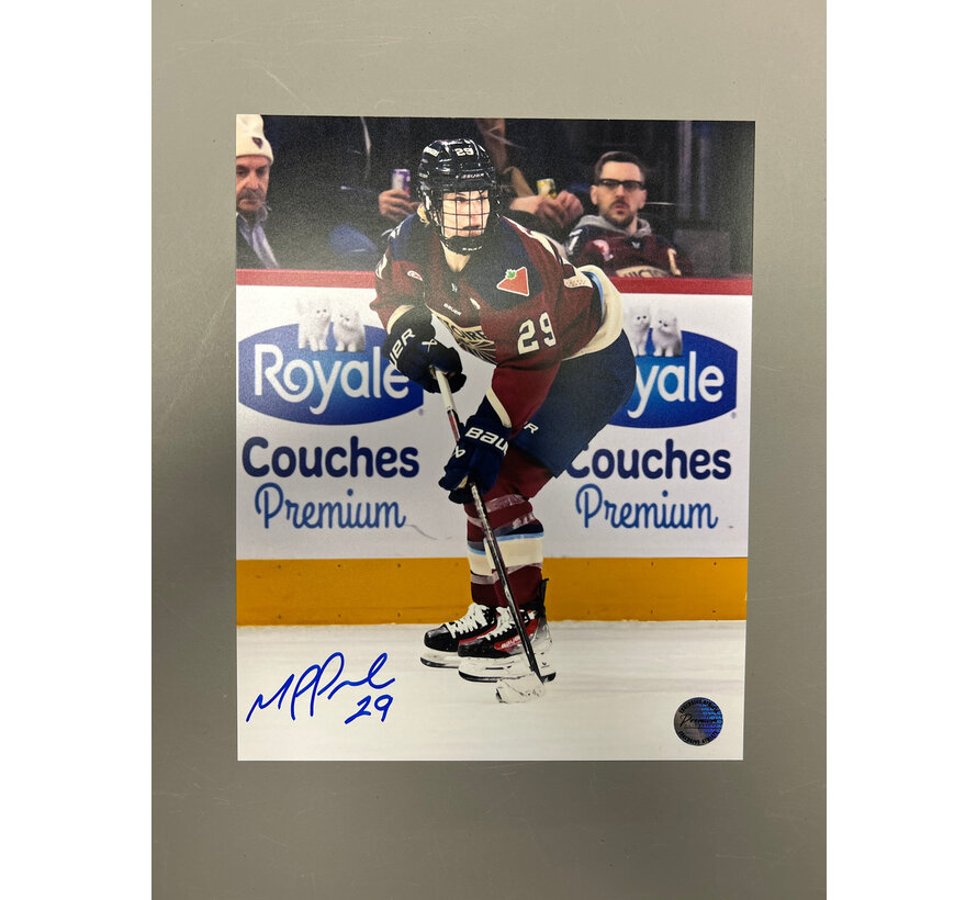 Marie-Philip Poulin Montreal Victoire PWHL Signed 8x10 Photograph Playmaker