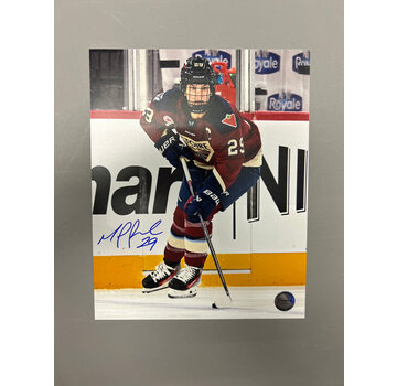 Marie-Philip Poulin Montreal Victoire PWHL Signed 8x10 Photograph with the Puck
