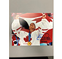 Kim St-Pierre Team Canada Signed 8x10 Photograph Flag Celebration w/ 3x Gold Inscription