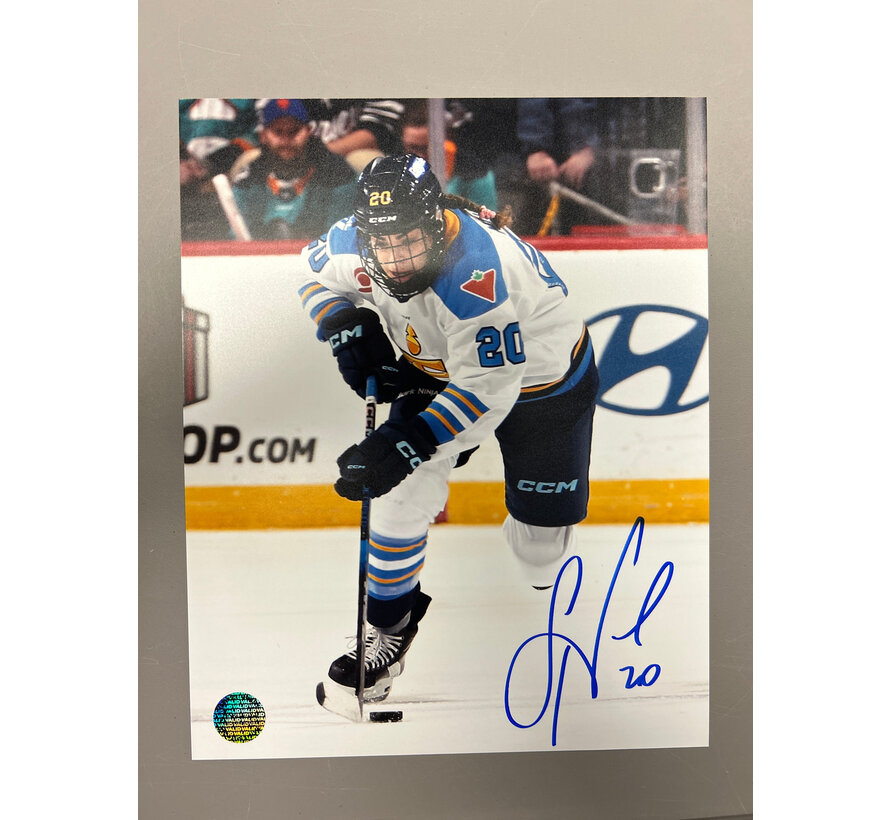 Sarah Nurse Toronto Sceptres PWHL Signed 8x10 Photograph On the Attack