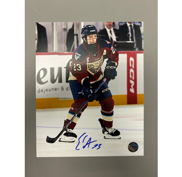 PREMIUM AUTOGRAPHS Erin Ambrose Montreal Victoire PWHL Signed 8x10 Photograph Focused
