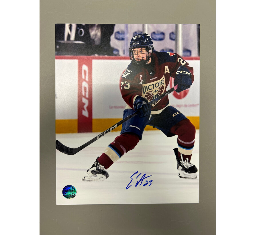 Erin Ambrose Montreal Victoire PWHL Signed 8x10 Photograph Play Maker