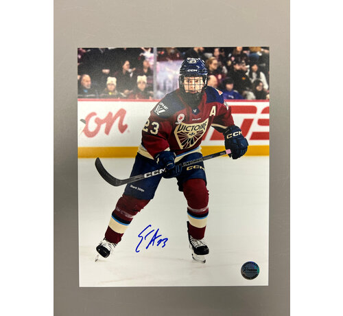 Erin Ambrose Montreal Victoire PWHL Signed 8x10 Photograph Skating