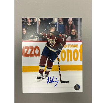 Laura Stacey Montreal Victoire PWHL Signed 8x10 Photograph Skating