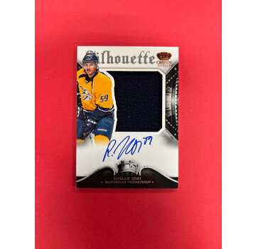 PANINI 2013-14 PANINI CROWN ROYALE ROMAN JOSI SILHOUETTE PATCH AUTO