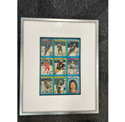 O-PEE-CHEE 1979-80 O-PEE-CHEE WAYNE GRETZKY ROOKIE PANEL WITH 2 SIDED FRAME POOR CONDITION
