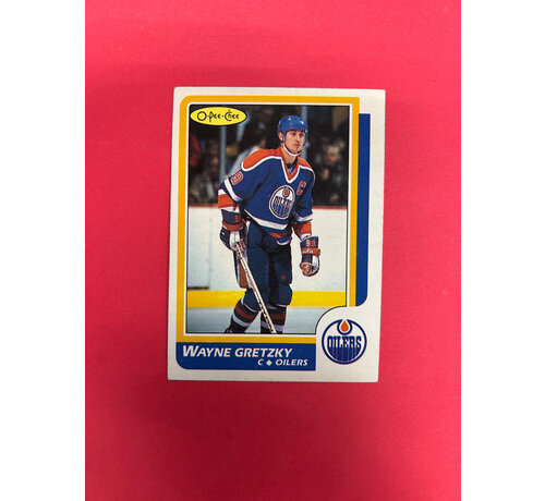 O-PEE-CHEE 1986-87 O-PEE-CHEE WAYNE GRETZKY #3 NMNT
