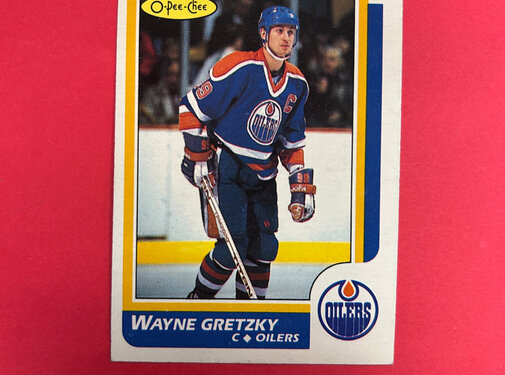 O-PEE-CHEE 1986-87 O-PEE-CHEE WAYNE GRETZKY #3 NMNT