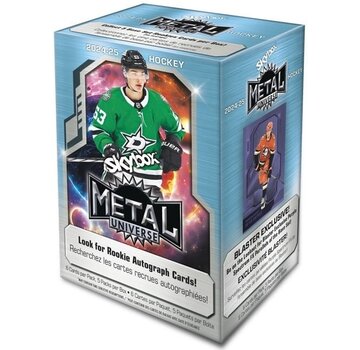 UPPER DECK 2024-25 UPPER DECK SKYBOX METAL UNIVERSE HOCKEY BLASTER BOX
