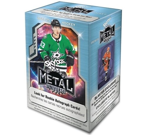 UPPER DECK 2024-25 UPPER DECK SKYBOX METAL UNIVERSE HOCKEY BLASTER BOX