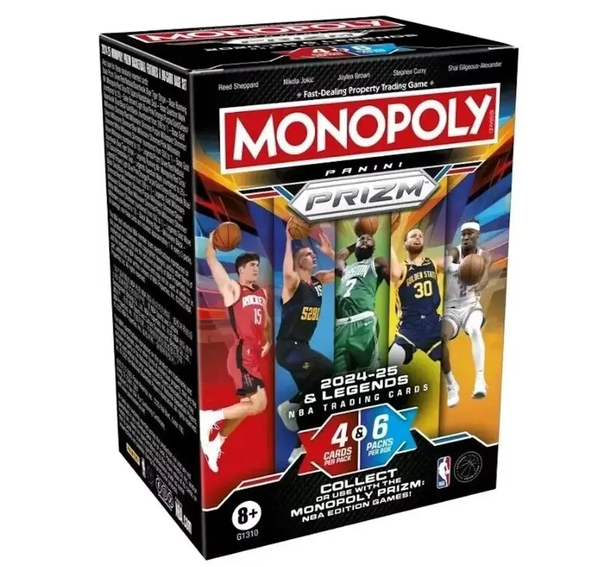 2024-25 PANINI PRIZM MONOPOLY BASKETBALL BLASTER BOX