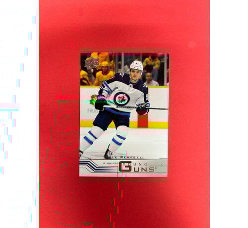 UPPER DECK 2021-22 UPPER DECK EXTENDED SERIES COLE PERFETTI EASTER EGG RETRO YOUNG GUNS