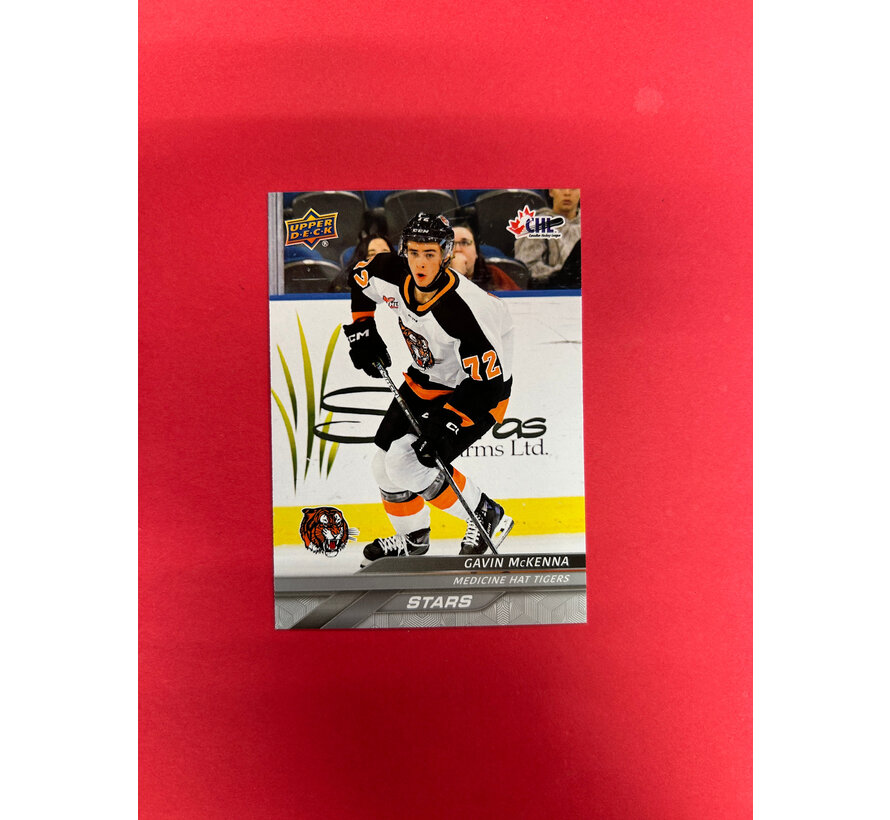 2024-25 UPPER DECK CHL GAVIN MCKENNA STARS