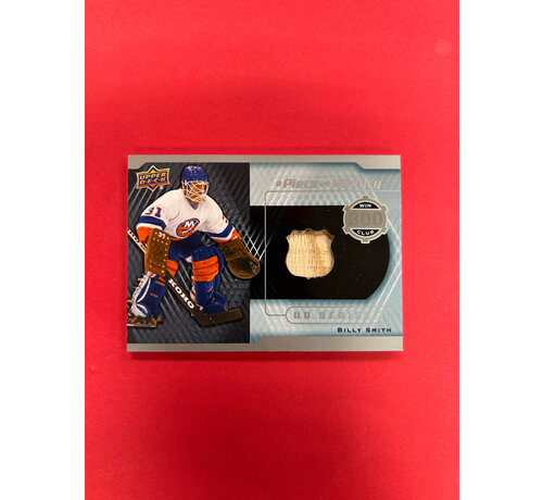 UPPER DECK 2016-17 UPPER DECK SERIES 1 BILLY SMITH A PIECE OF HISTORY GAME USED STICK SP