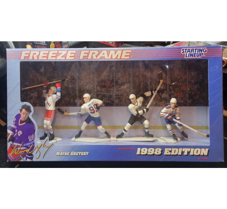 1998 KENNER STARTING LINEUP WAYNE GRETZKY FREEZE FRAME 4