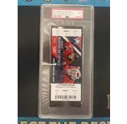 ALEX OVECHKIN 1000TH REGULAR SEASON POINT TICKET STUB PSA 10 CAPITALS 2017
