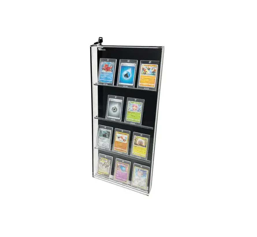 PATHER SMALL TRADING CARD DISPLAY CABINET (44108)