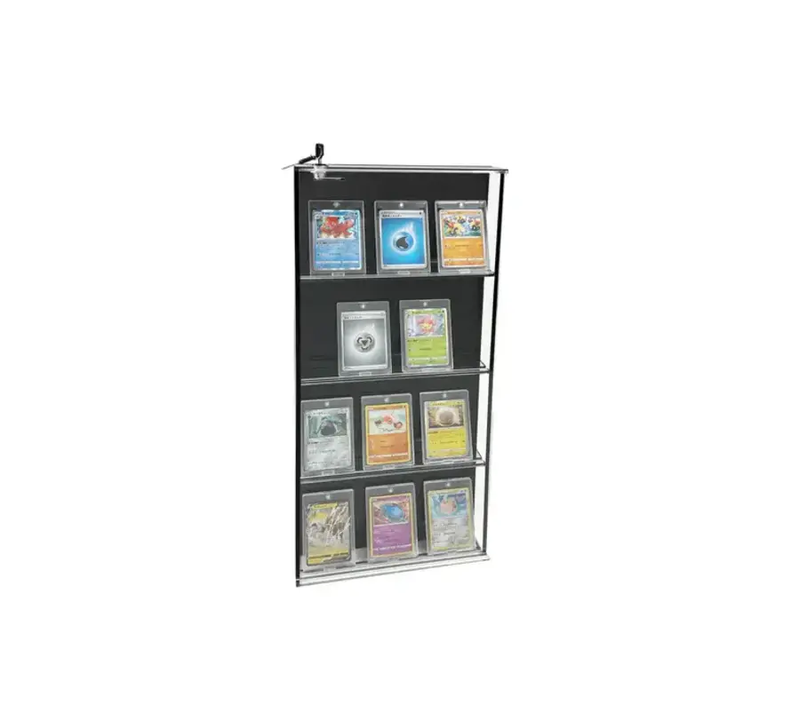 PATHER SMALL TRADING CARD DISPLAY CABINET (44108)