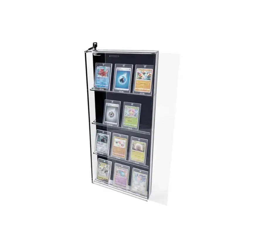 PATHER SMALL TRADING CARD DISPLAY CABINET (44108)