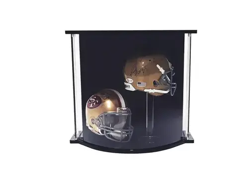 PATHER PATHER SMALL LUXURY CURVED DISPLAY CASE #77111