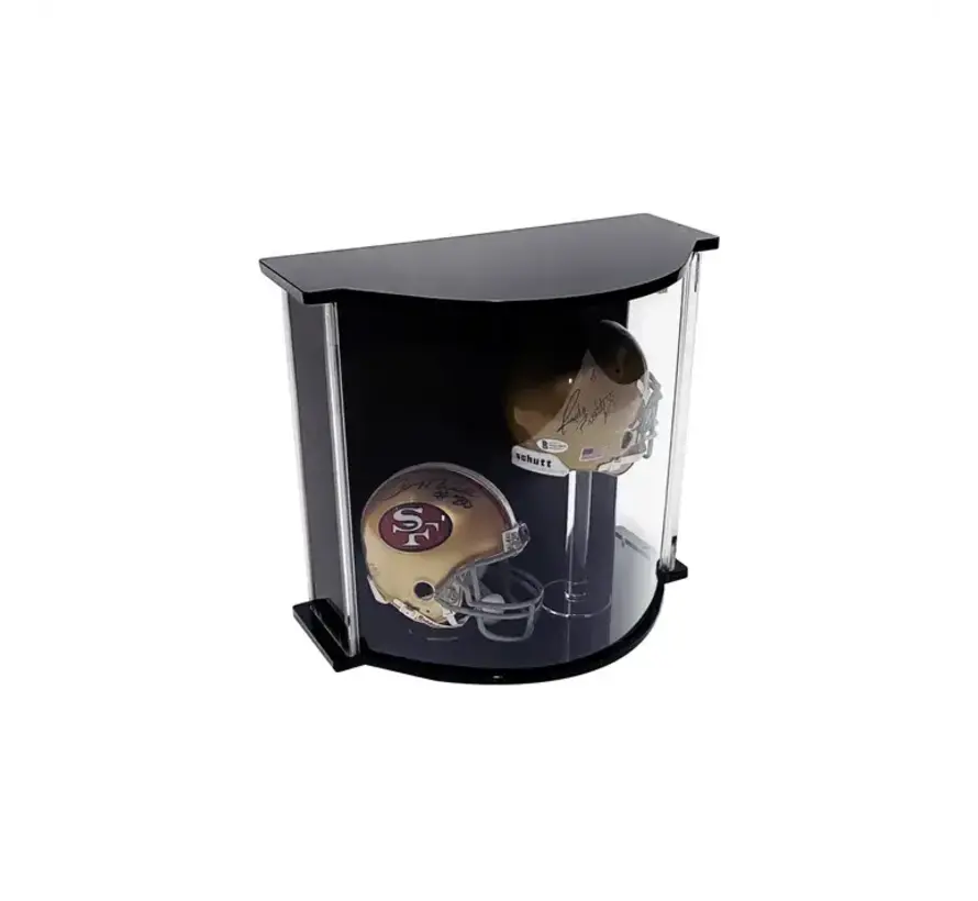 PATHER SMALL LUXURY CURVED DISPLAY CASE #77111