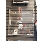 PATHER LARGE TRADING CARD CABINET W CLEAR BACK (#44101)