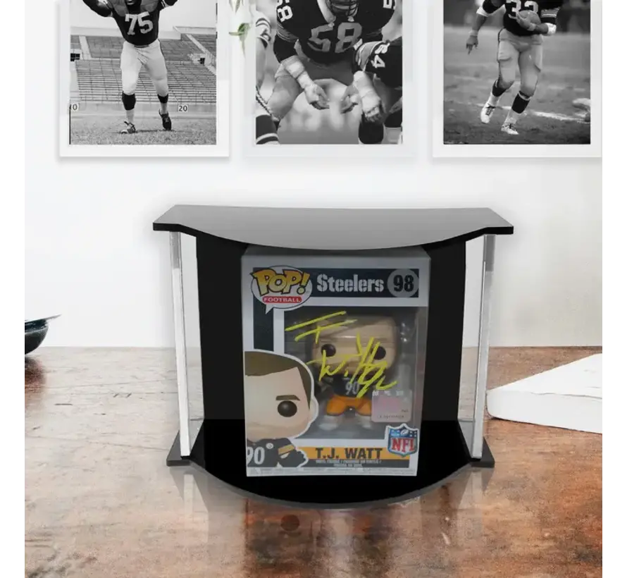 PATHER MEDIUM LUXURY SINGLE CURVED DISPLAY CASE #77112