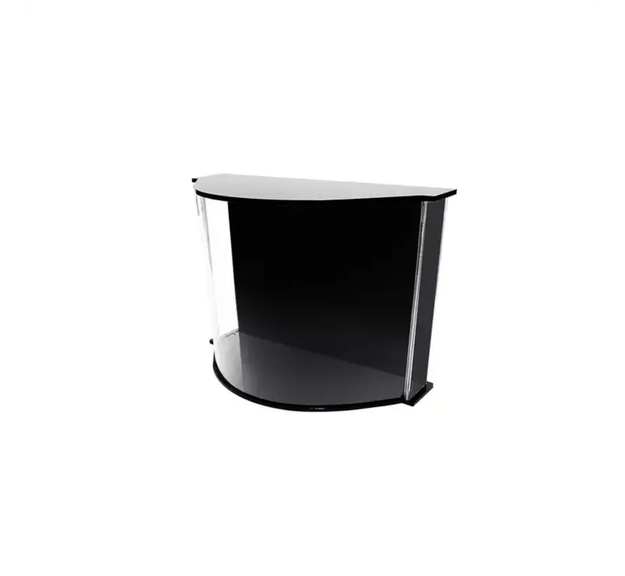 PATHER LARGE LUXURY CURVED DISPLAY CASE #77113