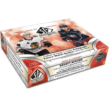 UPPER DECK 2023-24 UPPER DECK SP AUTHENTIC HOCKEY HOBBY BOX