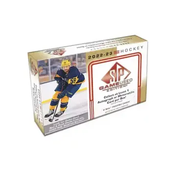 UPPER DECK 2022-23 UPPER DECK SP GAME USED HOBBY BOX