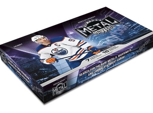 UPPER DECK 2023-24 UPPER DECK METAL UNIVERSE HOCKEY HOBBY BOX