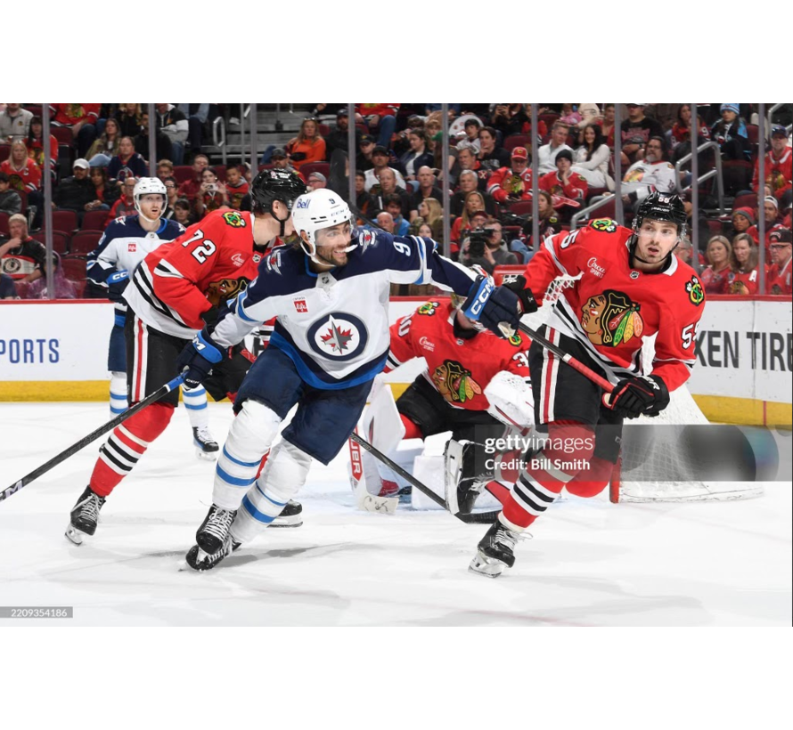 ALEX IAFALLO GAME USED PHOTMATCHED STICK