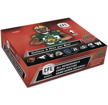 UPPER DECK 2023 UPPER DECK CFL FOOTBALL HOBBY BOX