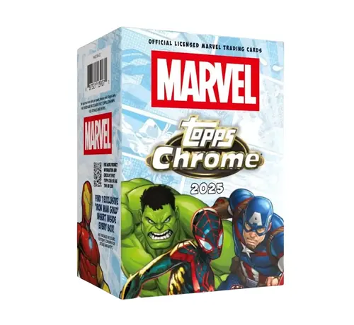 TOPPS 2025 TOPPS CHROME MARVEL COMICS VALUE BOX