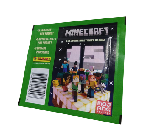 PANINI 2024 PANINI MINECRAFT CELEBRATION STICKER PACK