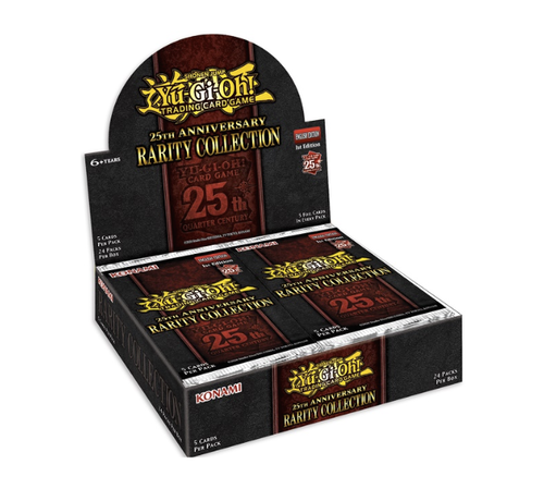 KONAMI YUGIOH 25A RARITY COLLECTION BOOSTER BOX