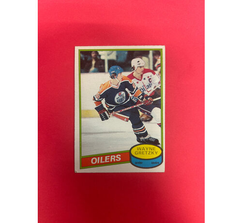 Wayne Gretzky Rookie card　② Graded 1980 Topps Wayne Gretzky #250 2nd Year Hockey Card