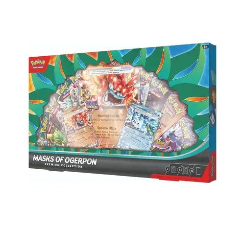 NINTENDO POKEMON PREMIUM COLLECTION MASKS OF OGERPON EX