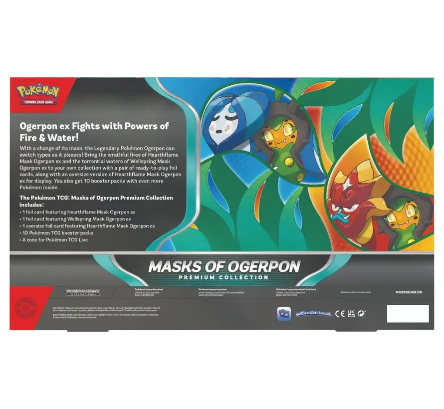POKEMON PREMIUM COLLECTION MASKS OF OGERPON EX