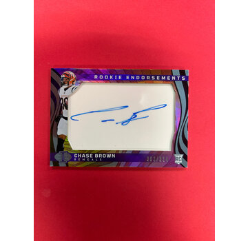 PANINI 2023 PANINI ILLUSIONS CHASE BROWN ROOKIE ENDORSMENTS AUTO /334
