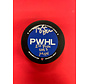 TAYLOR HEISE PWHL 1ST OVERALL PICK INSCRIBED PUCK